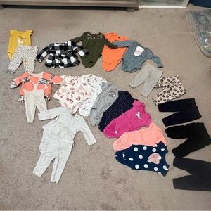 Carters Clothing Lot Size 6 months